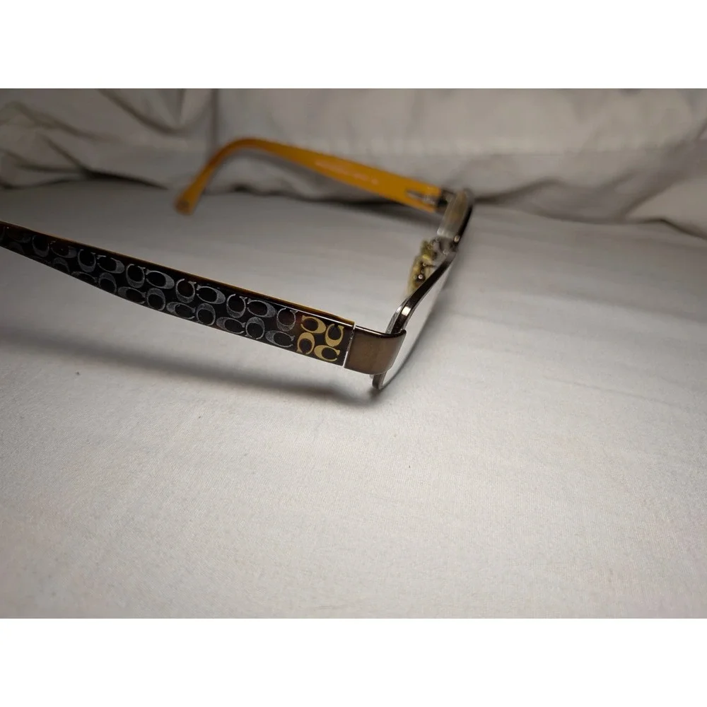 COACH HC 5001 (TARYN) DARK BROWN EYEGLASS FRAMES 52-16-135